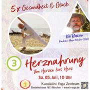 Flyer Workshop-Reihe 2025: 3. "Herznahrung", 5.7.25, 10 Uhr