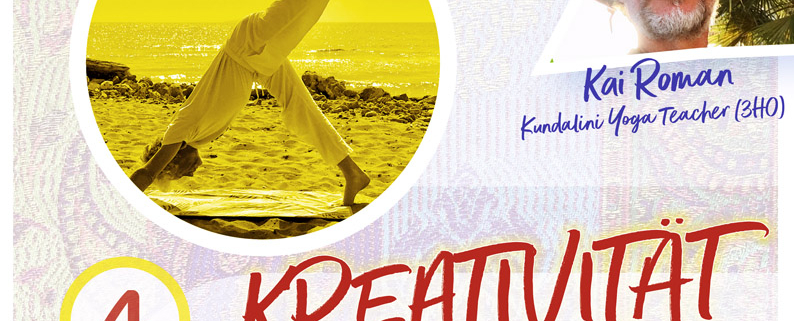 Flyer Workshop-Reihe 2025: 3. "Kreativität", 2.8.25, 10 Uhr